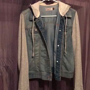 Jean/sweater jacket!